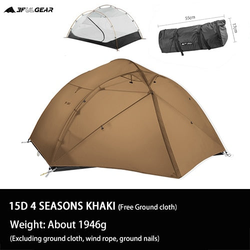 Tent Outdoor Ultralight Hiking Backpacking Hunting Waterproof Tents