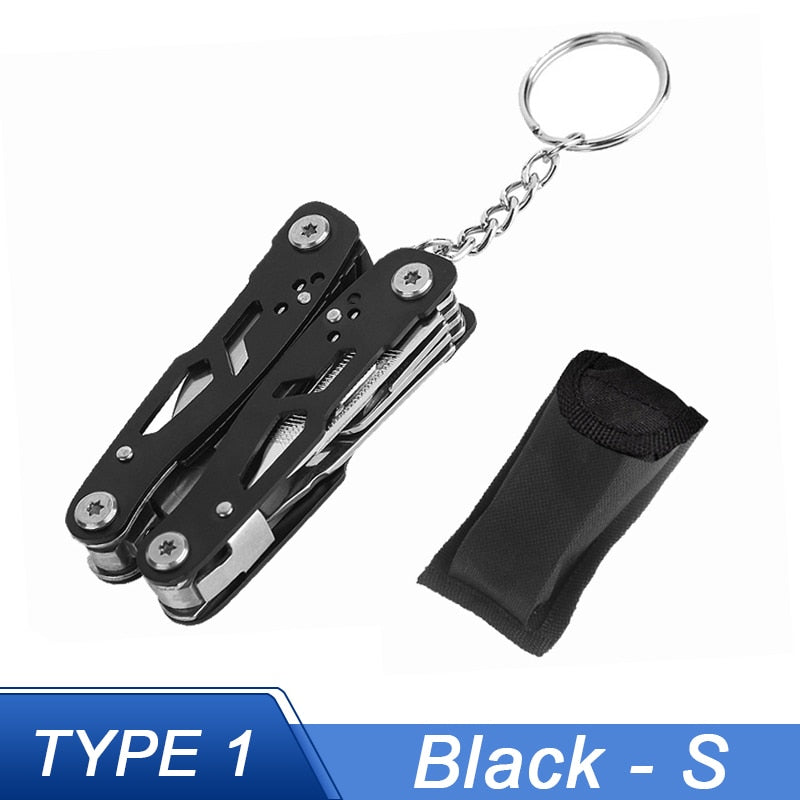 Multi-tool Pocket Knife Pliers Folding Mini Portable Fold Outdoor Tactical Hunting Survival Rescue