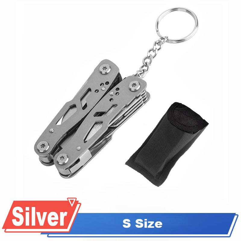 Folding Pliers Multi Pocket Knife Mini Portable Fold Outdoor Tactical Hunting Survival Tools