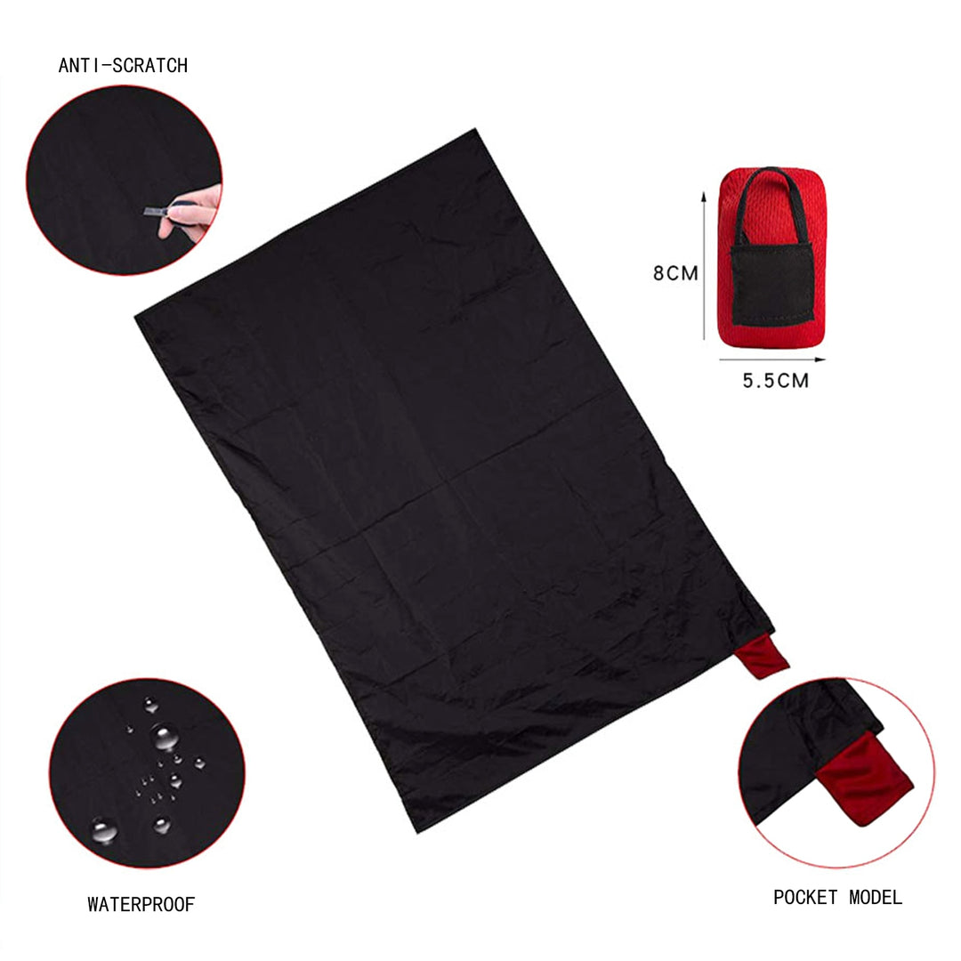 Mini Pocket Camping Blanket Waterproof Outdoor Activities Picnic Camping Hiking Beach Folding