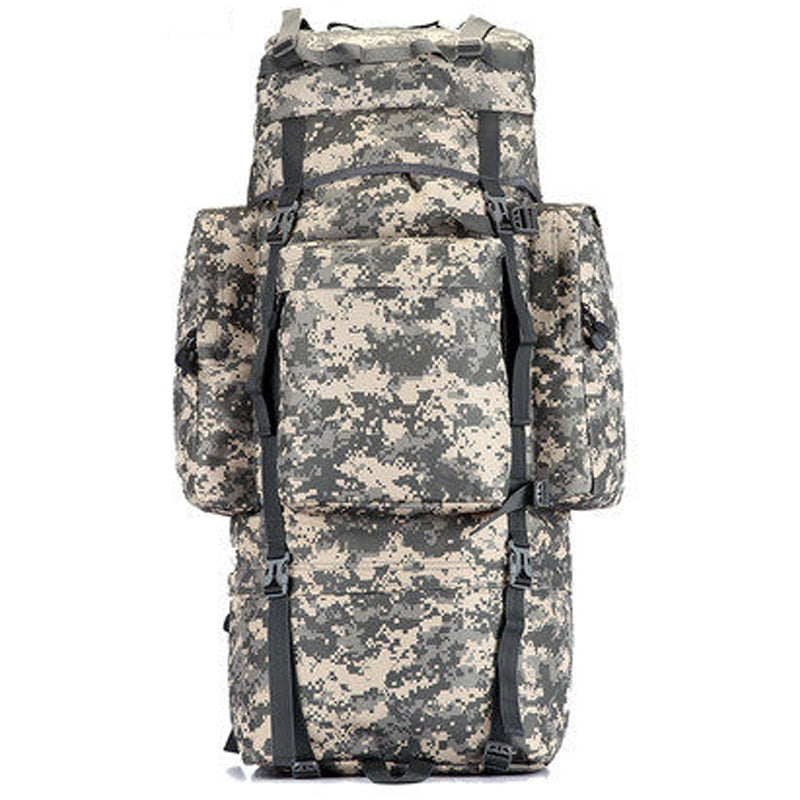 70L Large Capacity Men Backpack Military High Quality Waterproof Thickened Oxford