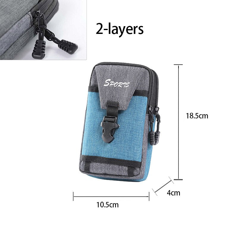 Nylon Tactical Bag Outdoor Molle Military Waist Fanny Pack Men Phone Pouch Camping Hunting