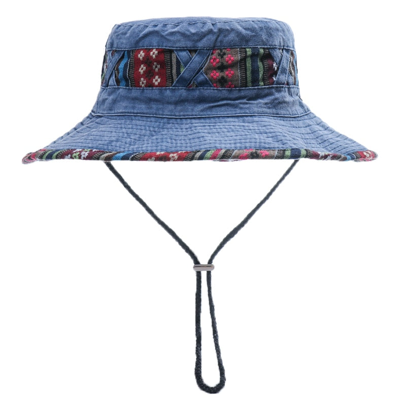 Waterproof Bucket Hat Summer Men Women Boonie Hat Outdoor UV Protection Wide Brim