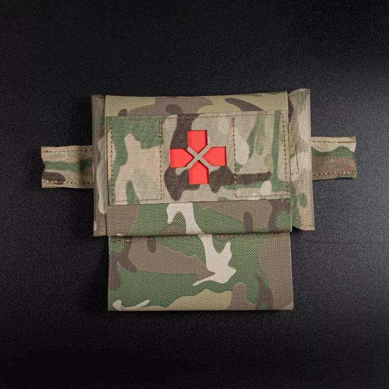 Military IFAK Medical Kit MOLLE Rapid Deployment First-aid Pouch Survival Outdoor Hunting