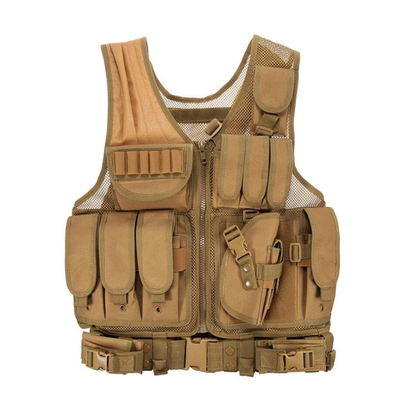 2023 Tactical Equipment Military Molle Vest Hunting Armor Vest Army Gear Airsoft Paintball