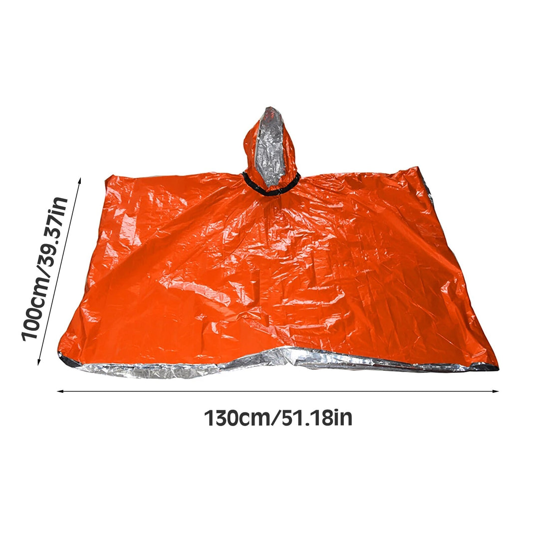 Portable Raincoat Military Waterproof Rain Coat Survival Poncho Outdoor Camping Tent