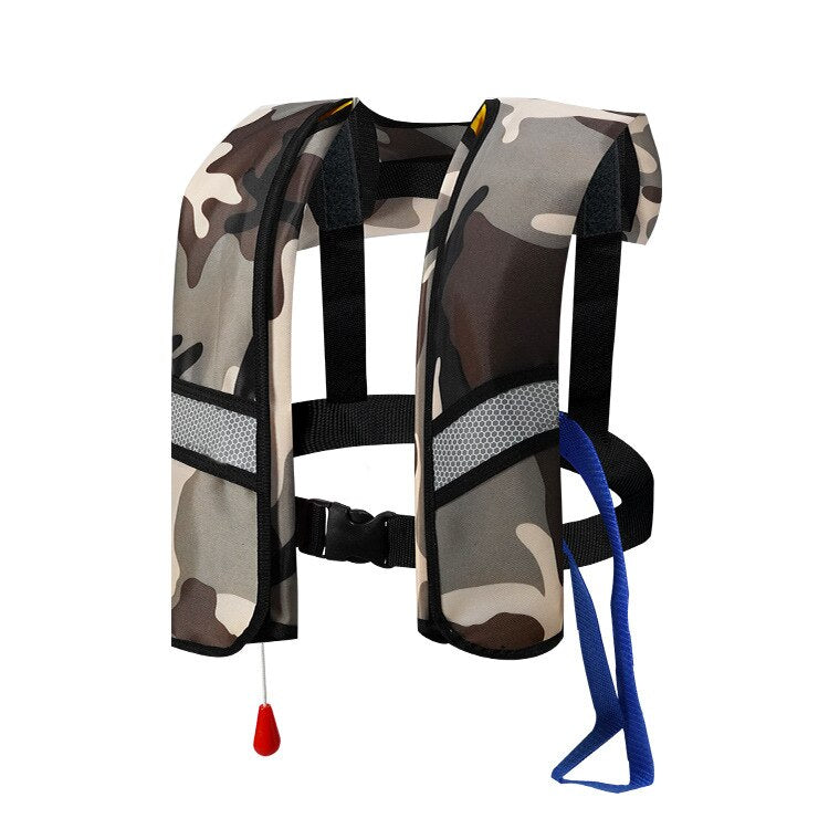 2023 Professional Life Jacket Swiming Fishing Life Vest Manual Inflatable Adult Swimwear