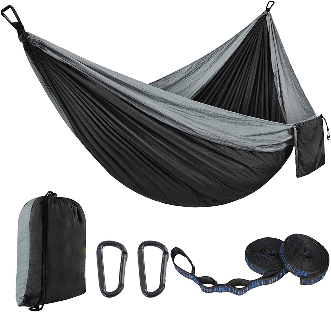 Color Matching Hammock Outdoor Camping Ultra Light Portable Hammock for Double Person Swing