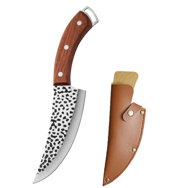 Steel Kitchen Chef Boning Knives Fishing Knife Meat Cleaver Butcher Meat Cleaver Hunting Knives