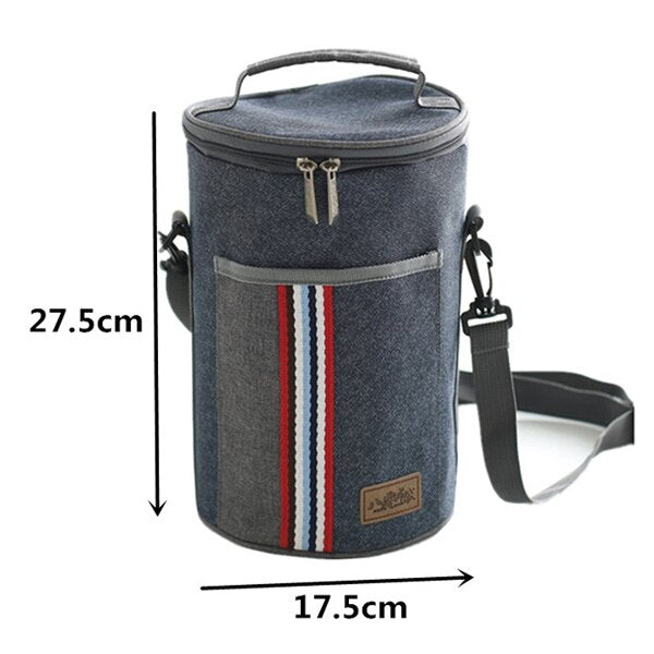 Oxford Lunch Bag Insulated Cooler Women kids Bento Bag Thermal Food Bag Carrier Accessories