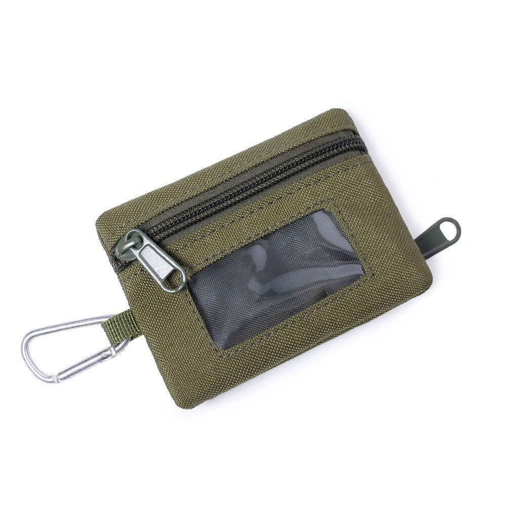 1000D Tactical EDC Pouch Wallet Bag Portable Key Coin Purse Waist Fanny Pack Earphone