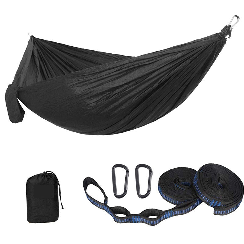 Color Matching Hammock Outdoor Camping Ultra Light Portable Hammock for Double Person Swing