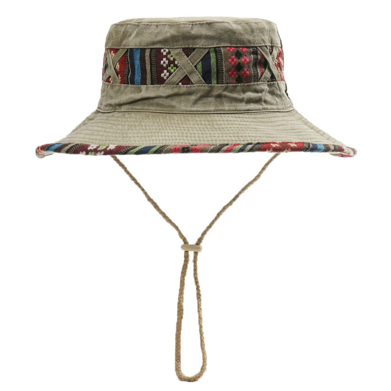 Waterproof Bucket Hat Summer Men Women Boonie Hat Outdoor UV Protection Wide Brim