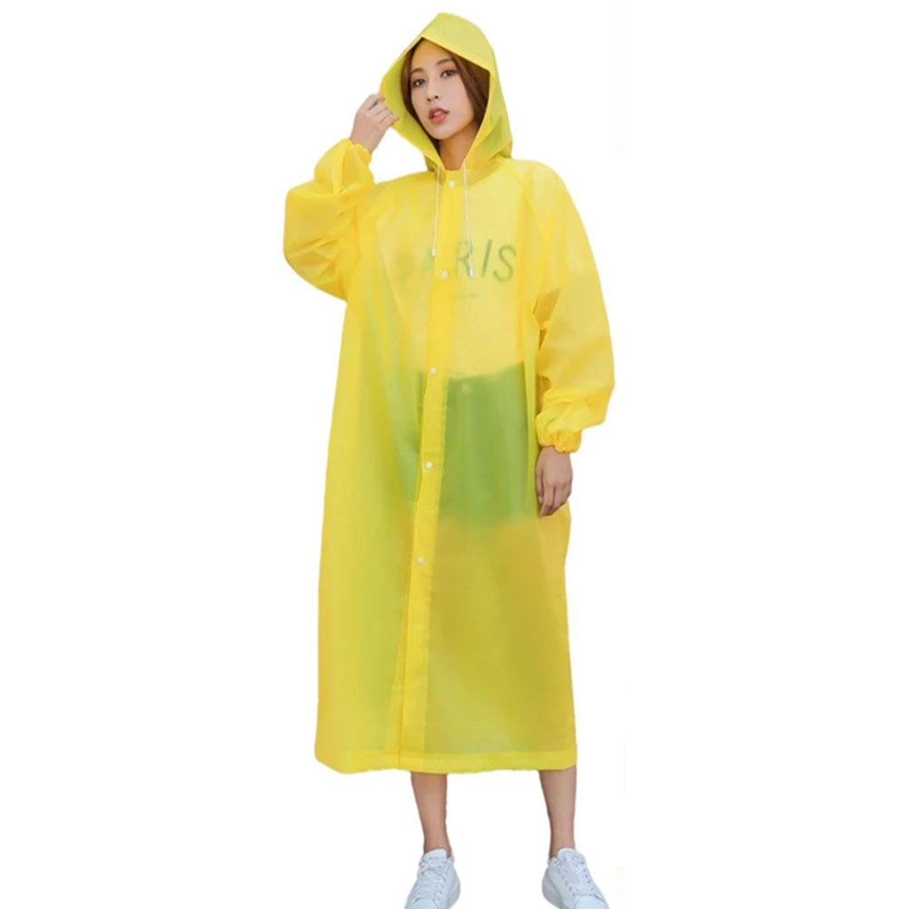 Raincoat Women Men Jacket Hooded Poncho for Outdoor Hiking Travel