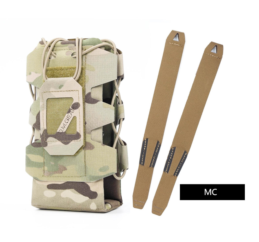 DMGear Tactical Molle Radio Pouch Water Bag Walkie Talkie Military Holder Pocket Interphone