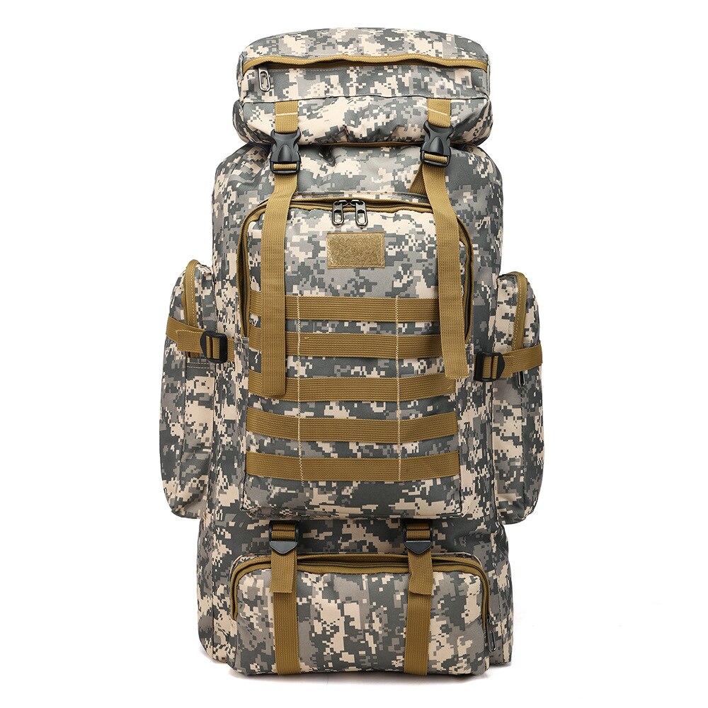 Outdoor Camouflage Backpack Men Large Capacity Waterproof Outdoor Military Backpack Bag