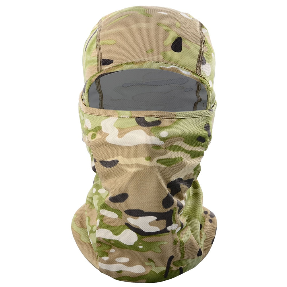 Camouflage Balaclava Full Face Scarf Mask Hiking Cycling Hunting Army Bike Military Head Cover