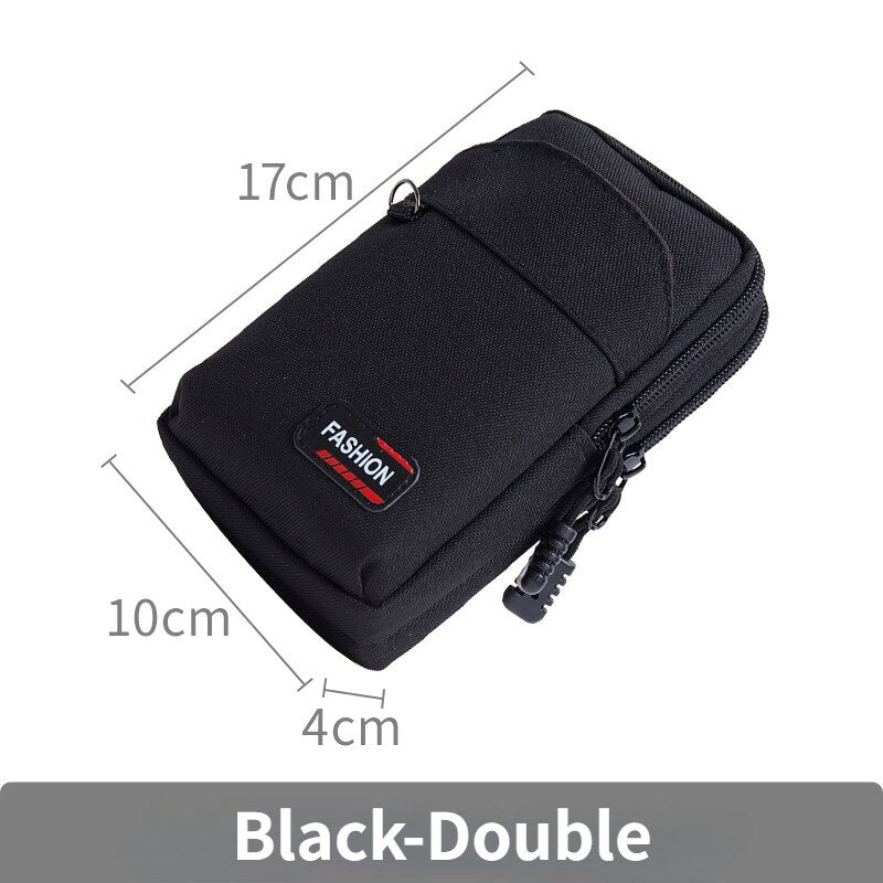 Nylon Tactical Bag Outdoor Molle Military Waist Fanny Pack Men Phone Pouch Camping