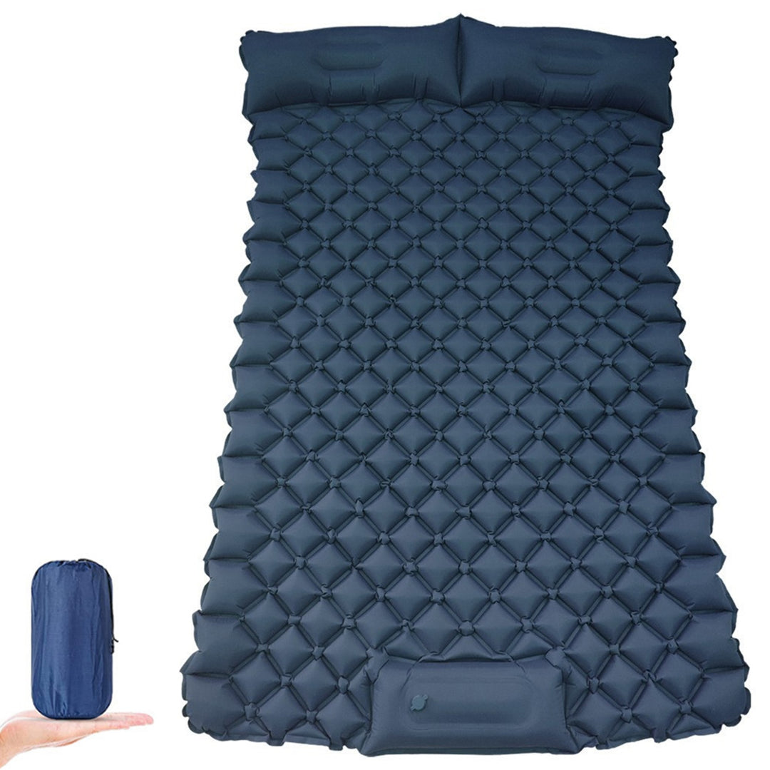 Outdoor Camping Sleeping Pad Air Matt Ultralight Inflatable Mattress Camp Bed Picnic Blanket