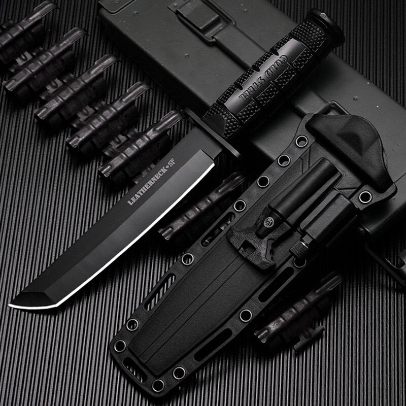 Fixed blade knife pocket survival rescue tool hunting knife combat outdoor equipment camping