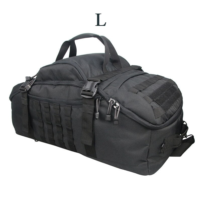 LQARMY Camping Backpacks Men Military Tactical Molle Army Hiking Travel Sports Gym Duffel Bag