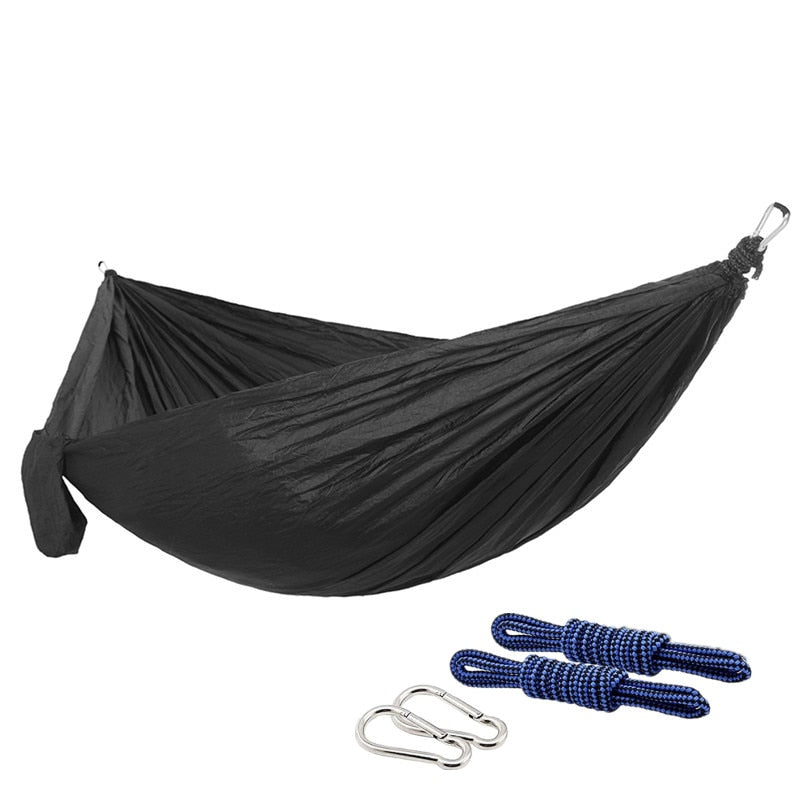 Color Matching Hammock Outdoor Camping Ultra Light Portable Hammock for Double Person Swing