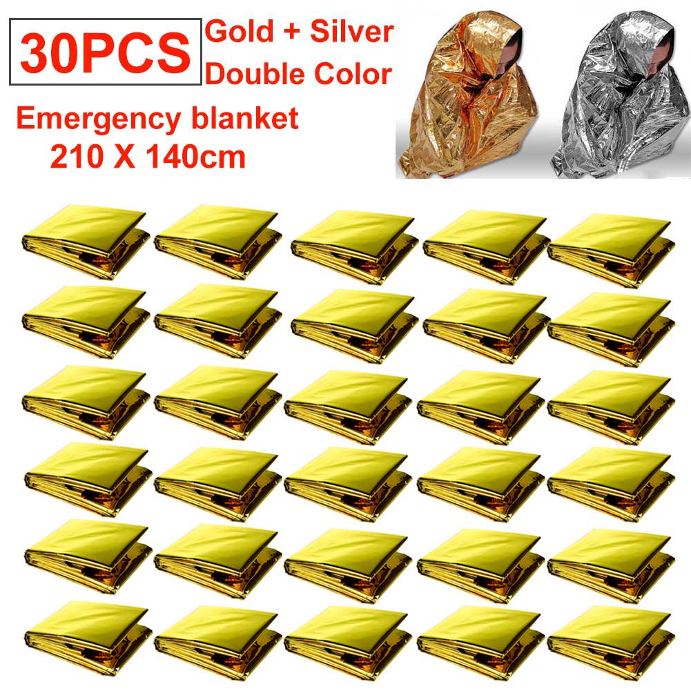 Outdoor Low Temperature Rescue First Aid Kit Insulation Blanket Sleeping Bag Campsite Keeping