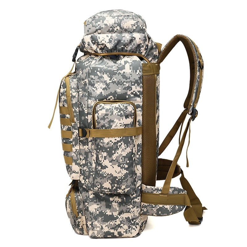 Outdoor Camouflage Backpack Men Large Capacity Waterproof Outdoor Military Backpack Bag