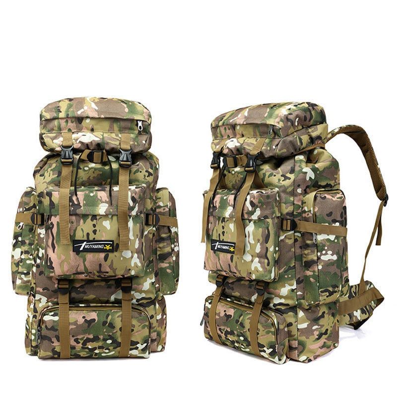 Nylon Waterproof Military Tactics Molle Army Bag Men Backpack Rucksack for Hike Travel