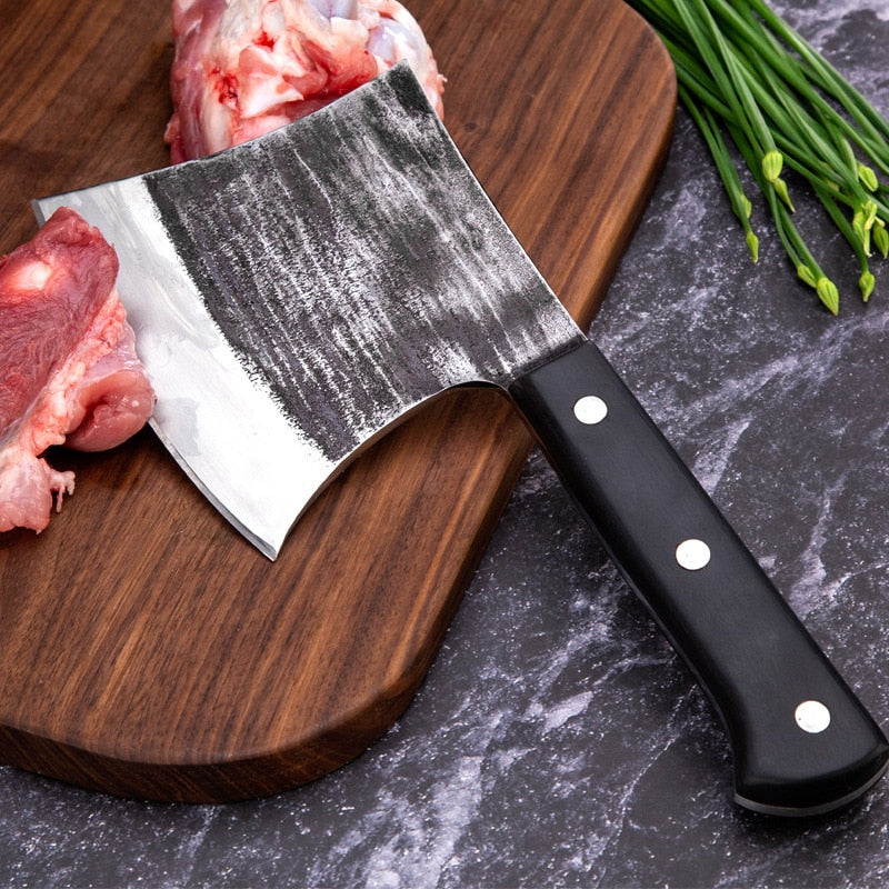 Cleaver Bone Knife Meat Kitchen Chopper Butcher Knife