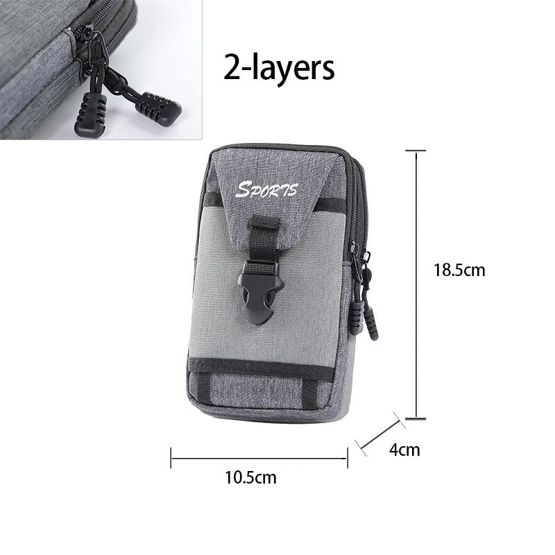 Nylon Tactical Bag Outdoor Molle Military Waist Fanny Pack Men Phone Pouch Camping Hunting