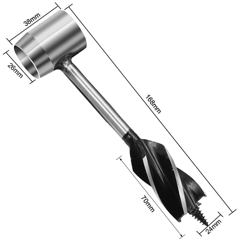 Auger Drill Bits Outdoor Survival Punch Tool Camping Bushcraft Manual  Hole Maker