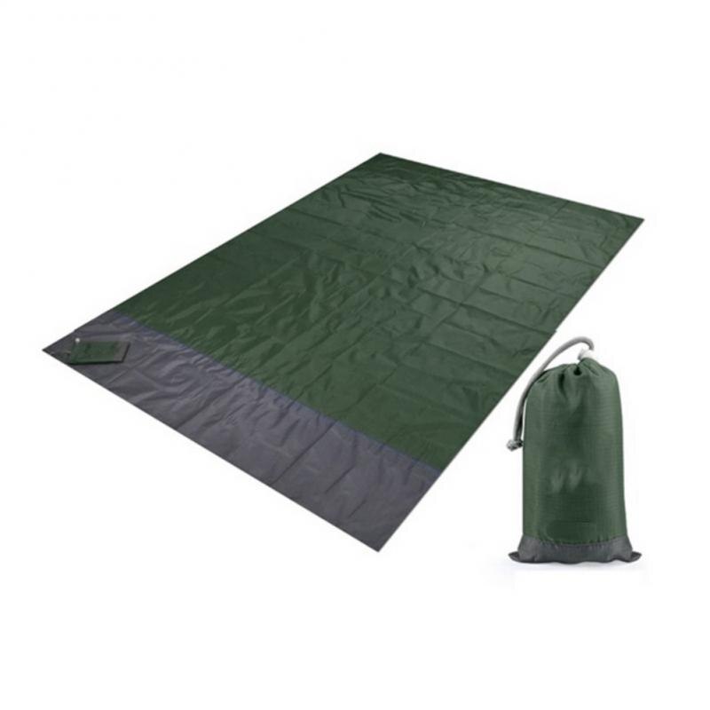 Waterproof Pocket Beach Blanket Folding Camping Mat Mattress Portable Lightweight Pads