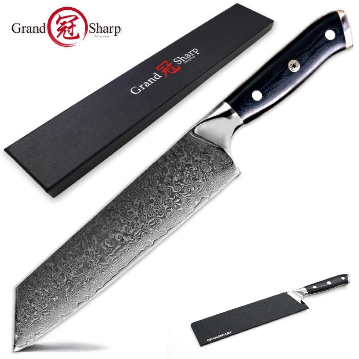 Damascus Chef Knife Japanese Steel Japanese Kiritsuke Boning Paring Kitchen Knives