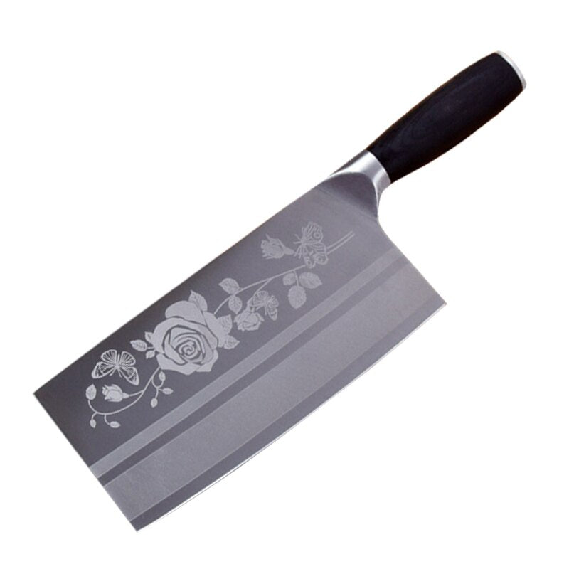 Stainless Steel  Kitchen Knives  Meat Cleaver 8inch Chinese Knife Butcher Knife Chopper